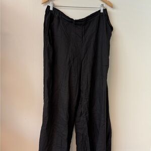 CP Shades Charcoal Linen Pants
